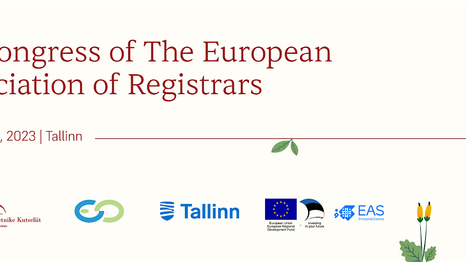 The Congress of the European Association of Registrars (EVS)