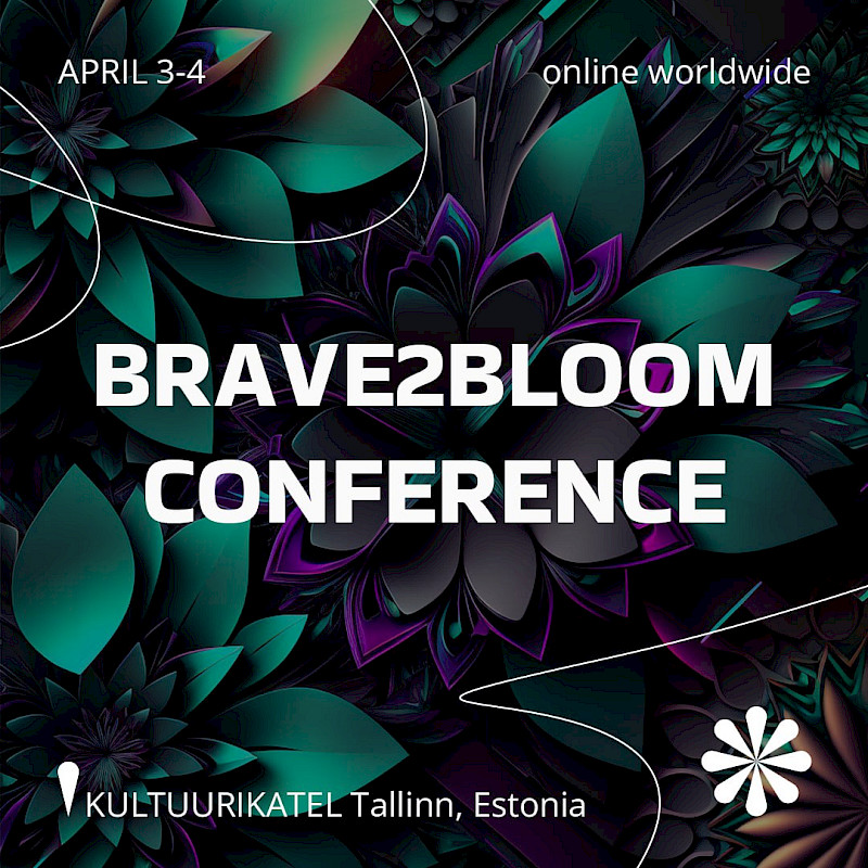 Jagame oma koost&ouml;&ouml;partneri, naiste kevadise ettev&otilde;tluskonverentsi Brave2Bloom &uuml;leskutset! 3.-4. aprillil Kultuurikatel Brave2Bloom Konverents ambitsioonikale naisele, et vahetada m&otilde;tteid, saada uusi v&auml;rskeid ideid ja luua kontakte. Korraldajate eesm&auml;rk on julgustada naisi tegema oma elus auditit ja leidma endas potentsiaali ettev&otilde;tlusega alustamiseks. T&auml;na on naise h&auml;&auml;l &uuml;hiskonnas tugevam, roll laiem ning v&auml;ljavaated ettev&otilde;tluses oma teadmiste rakendamiseks &uuml;ha paremad. Brave 2 Bloom loob uuteks algusteks hea (re)stardiplatvormi, kus konverentsi raames tuuakse kuulaja ette nii erinevates sektorites tegutsevate naiste edulood, praktilised soovitused kui uued p&otilde;nevad teadmised. Lisainfo: www.brave2bloom.com &Otilde;itse koos meiega!