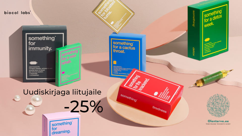 Olenterve.ee Biocol labs. ja Benamor1925 tootevalik -25%