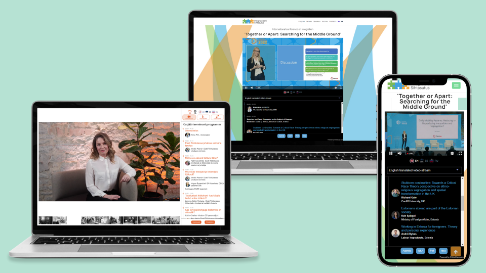 Enhancing In-Person Events with Virtual Attendee Capabilities: Introducing Confenta Console Window