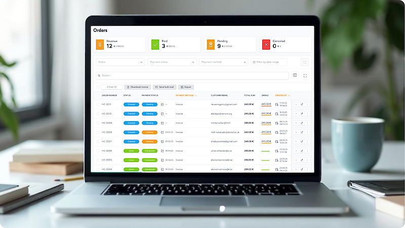 Payment & Invoicing