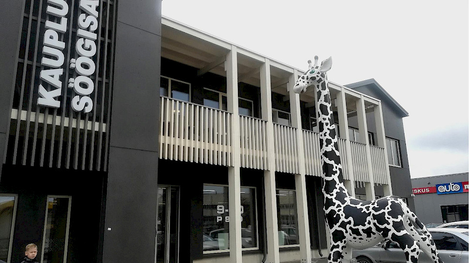 Võru Nöörimaa Toidukeskuse söögisaal