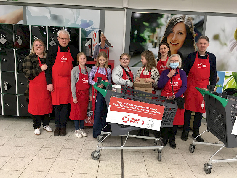 Volunteer at your local food bank!