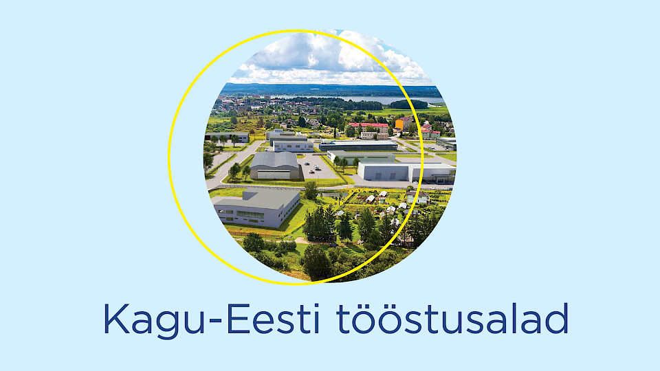 Industrial areas in South-East Estonia