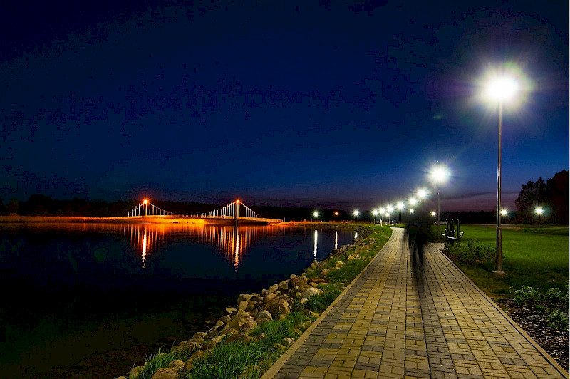 Прогулка по городу Выру