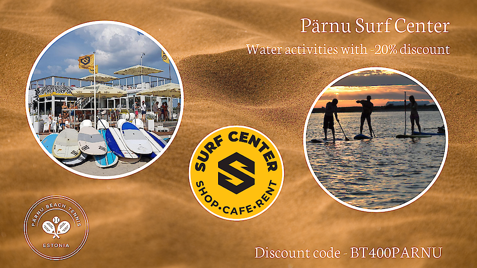 Pärnu Surf Center -20%